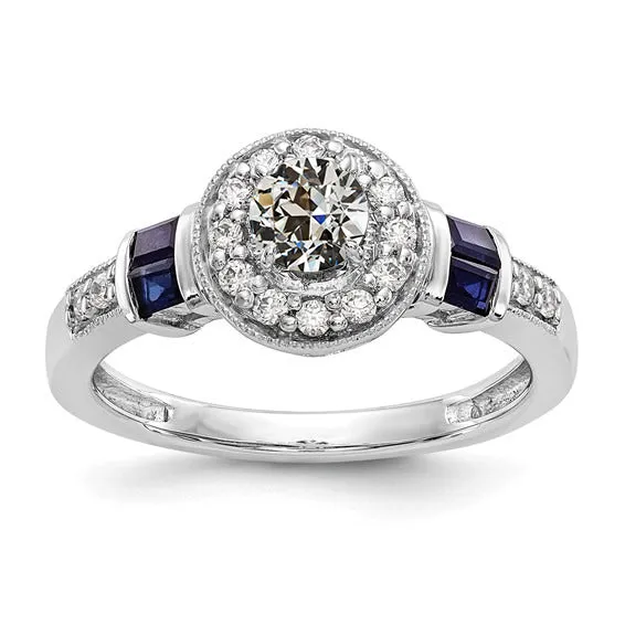 HarryChadEntcom Rings Halo Round Old Miner Natural Earth Mined Diamond Princess Sapphires Ring 250 Carats HarryChadEntcom Rings Halo Round Old Miner Natural Earth Mined Diamond Princess Sapphires Ring 250 Carats