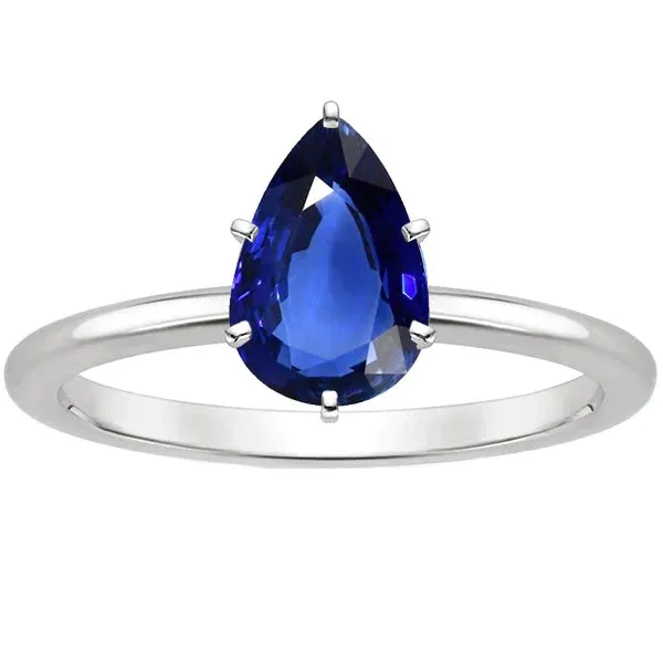 HarryChadEntcom Rings Ladies 4 Carat Oval Sapphire Engagement Ring