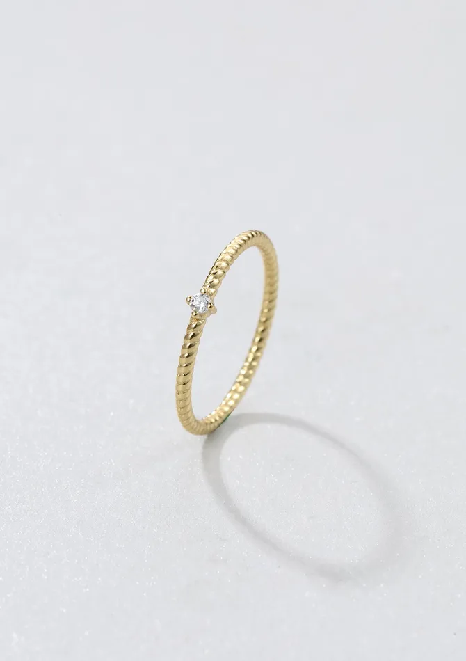Hey Happiness Gemstone Twist Ring Sterling Silver Gold Rings Hey Happiness Gemstone Twist Ring Sterling Silver Gold Rings