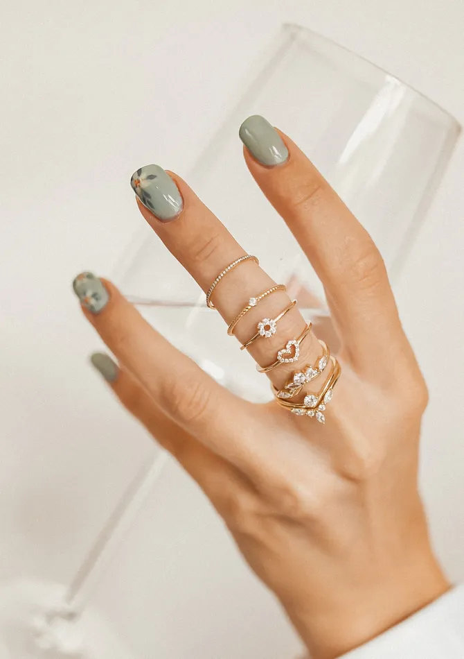 Hey Happiness Gemstone Twist Ring Sterling Silver Gold Rings Hey Happiness Gemstone Twist Ring Sterling Silver Gold Rings