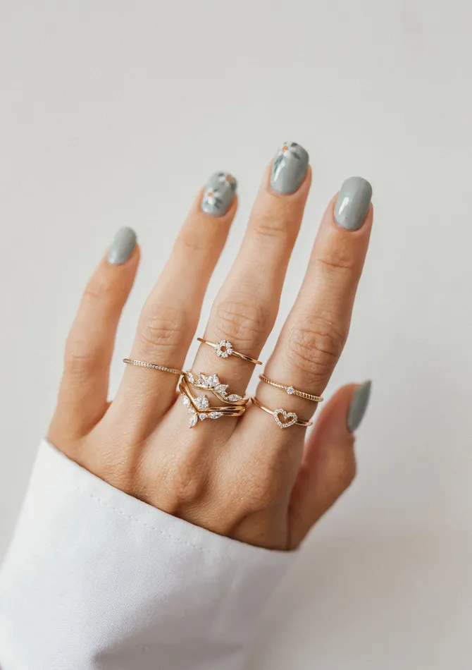 Hey Happiness Gemstone Twist Ring Sterling Silver Gold Rings Hey Happiness Gemstone Twist Ring Sterling Silver Gold Rings