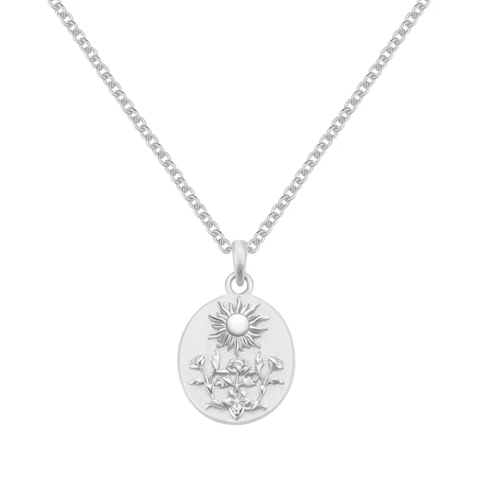 Hey Happiness Necklaces The Sunshine Pendant Necklace Sterling Silver Hey Happiness Necklaces The Sunshine Pendant Necklace Sterling Silver