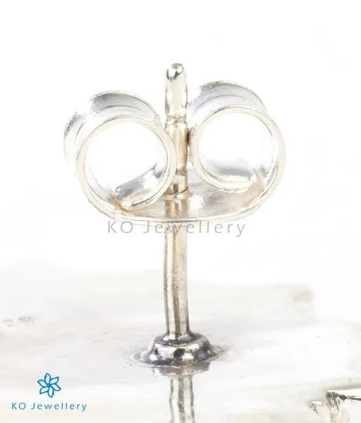 Imported Earrings The Angelina Silver Gemstone Earrings