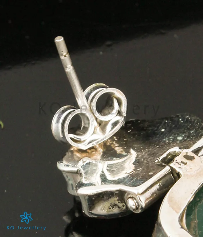 Jaipur Earrings The Sthara Silver Earrings