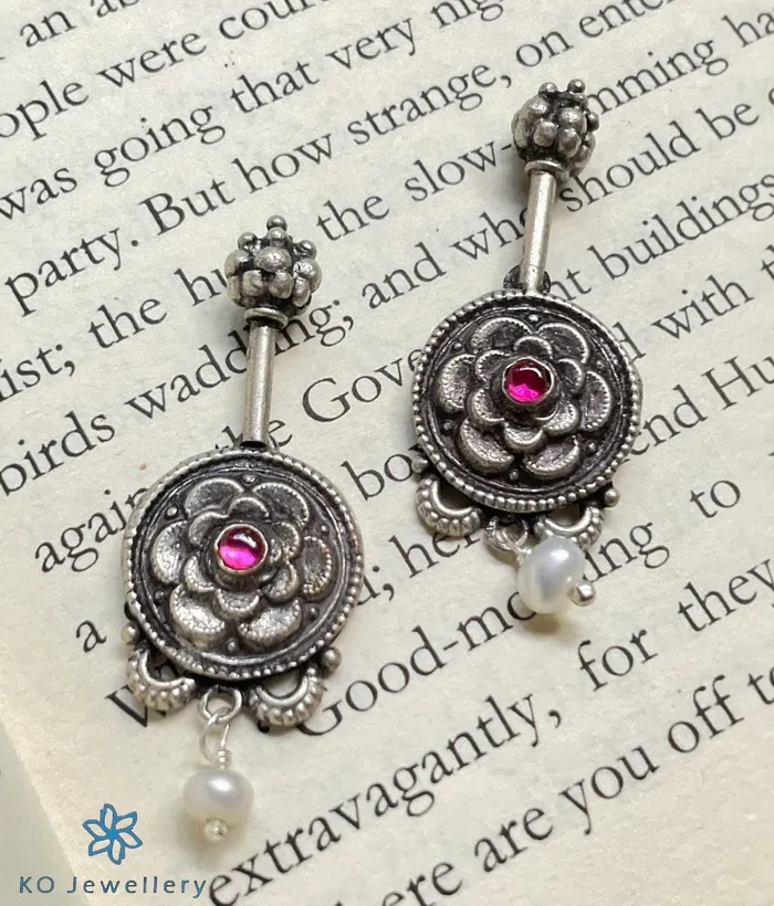 Karwar Earrings The Chanchala Silver Bugudi Earrings Piercing