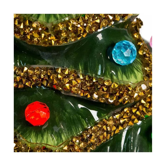 Kurt Adler Necklaces Kurt Adler 12 LightUp Gold Glittered Christmas Tree Kurt Adler Necklaces Kurt Adler 12 LightUp Gold Glittered Christmas Tree