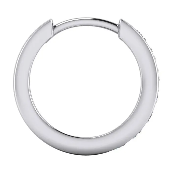 Mined Diamond Hoop Earrings for Men HarryChadEntcom Earrings Mined Diamond Hoop Earrings for Men HarryChadEntcom Earrings