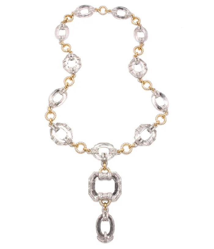 Necklaces David Webb Streamline Necklace