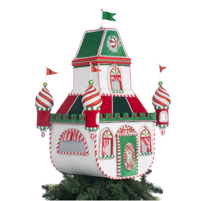 Necklaces Katherines Collection Katherines Collection 2023 Peppermint Palace 22 Inch Tree Topper Green Resin Necklaces Katherines Collection Katherines Collection 2023 Peppermint Palace 22 Inch Tree Topper Green Resin