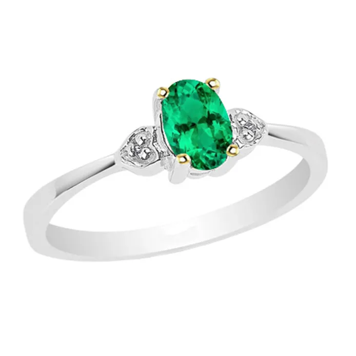Oval Green Emerald And Diamond Ring Tapered Shank HarryChadEntcom Rings Oval Green Emerald And Diamond Ring Tapered Shank HarryChadEntcom Rings