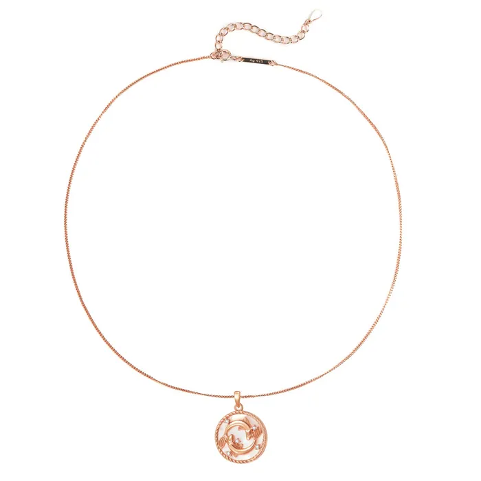 Pisces Zodiac Pendant Necklace Hey Happiness Necklaces