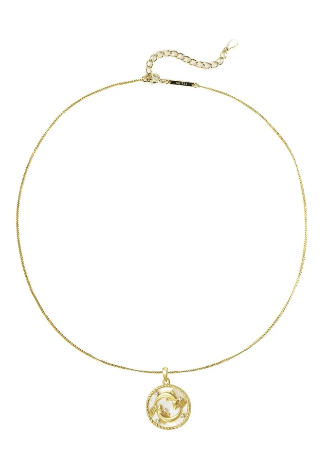 Pisces Zodiac Pendant Necklace Hey Happiness Necklaces
