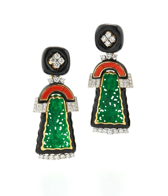 Prosperity Earrings David Webb Earrings