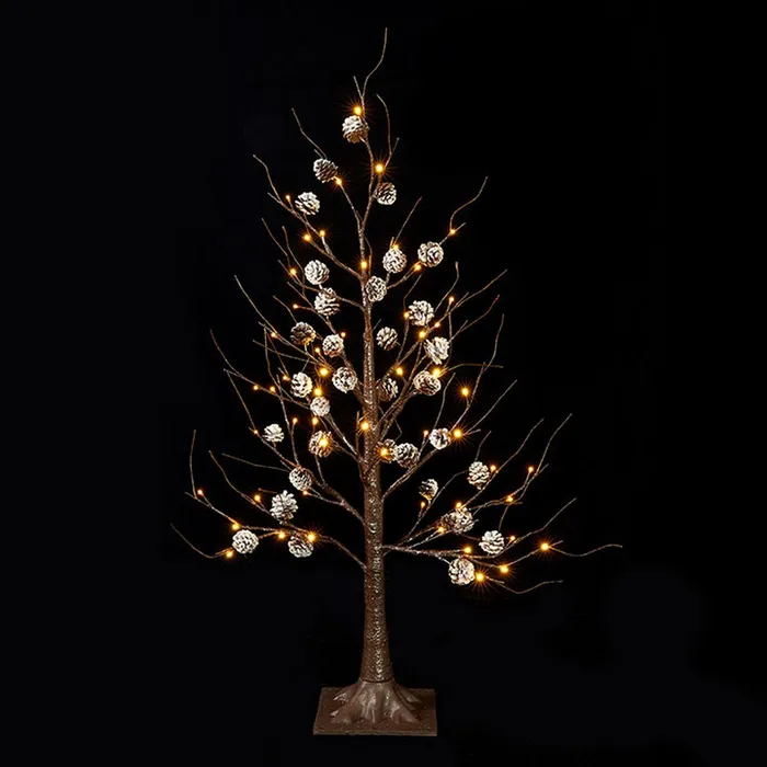 Raz Imports Pinecone Lodge 36 Pinecone Lighted Tree Raz Imports Necklaces