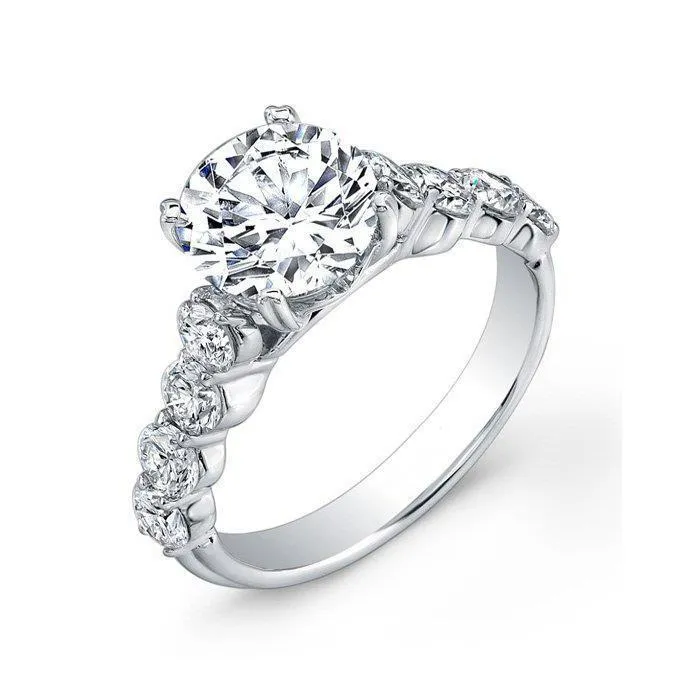 Real Natural Earth Mined Diamond Accented Engagement Ring 410 Carats White Gold 14K GB Rings Real Natural Earth Mined Diamond Accented Engagement Ring 410 Carats White Gold 14K GB Rings
