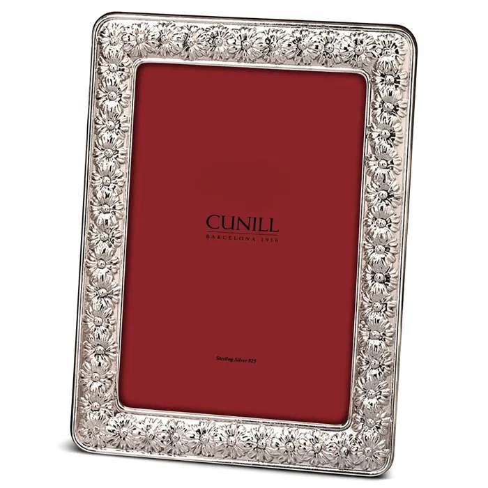 Rings Cunill Cunill Sterling Silver Floral Frame