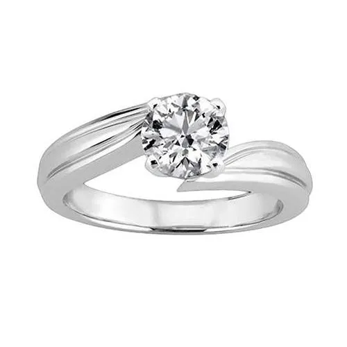 Rings GB 250 Carat Natural Earth Mined Diamond Solitaire Anniversary Ring White Gold Rings GB 250 Carat Natural Earth Mined Diamond Solitaire Anniversary Ring White Gold