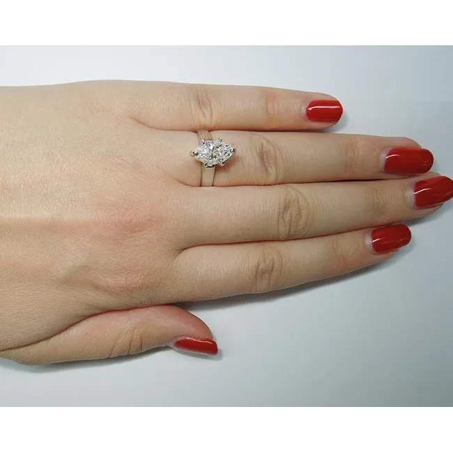 Rings GB 301 Carats Marquise Genuine Natural Earth Mined Diamond Solitaire Ring Women Jewelry New