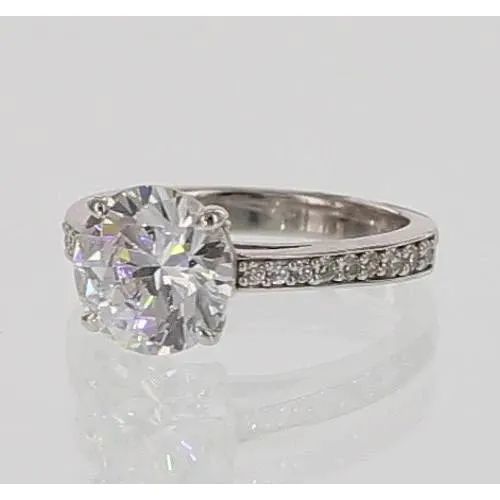 Rings GB Real Natural Earth Mined Diamond Cathedral Setting Engagement Ring 550 Carats Jewelry Rings GB Real Natural Earth Mined Diamond Cathedral Setting Engagement Ring 550 Carats Jewelry