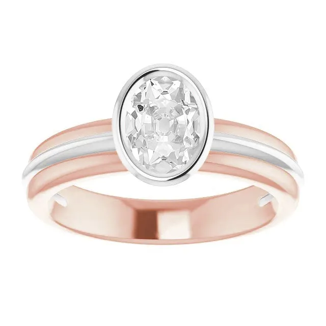 Rings HarryChadEntcom 14K Gold Solitaire Wedding Ring Oval Old Mine Cut Natural Earth Mined Diamond 3 Carats Rings HarryChadEntcom 14K Gold Solitaire Wedding Ring Oval Old Mine Cut Natural Earth Mined Diamond 3 Carats
