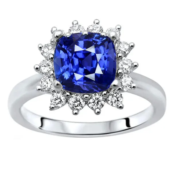 Rings HarryChadEntcom Halo Ring Cushion Sapphire Round Natural Earth Mined Diamonds Star Style 350 Carats Rings HarryChadEntcom Halo Ring Cushion Sapphire Round Natural Earth Mined Diamonds Star Style 350 Carats