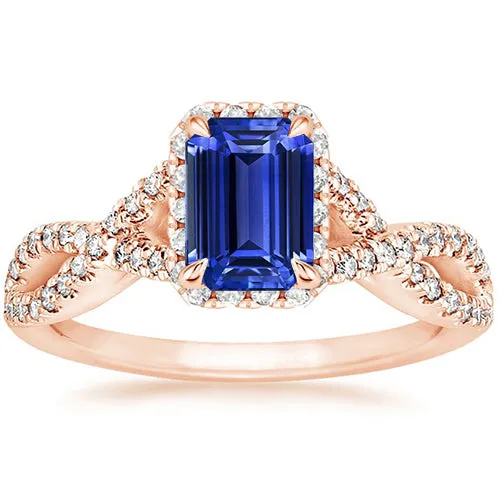 Rings HarryChadEntcom Halo Ring Infinity Style Emerald Blue Sapphire Natural Earth Mined Diamond 450 Carats Rings HarryChadEntcom Halo Ring Infinity Style Emerald Blue Sapphire Natural Earth Mined Diamond 450 Carats