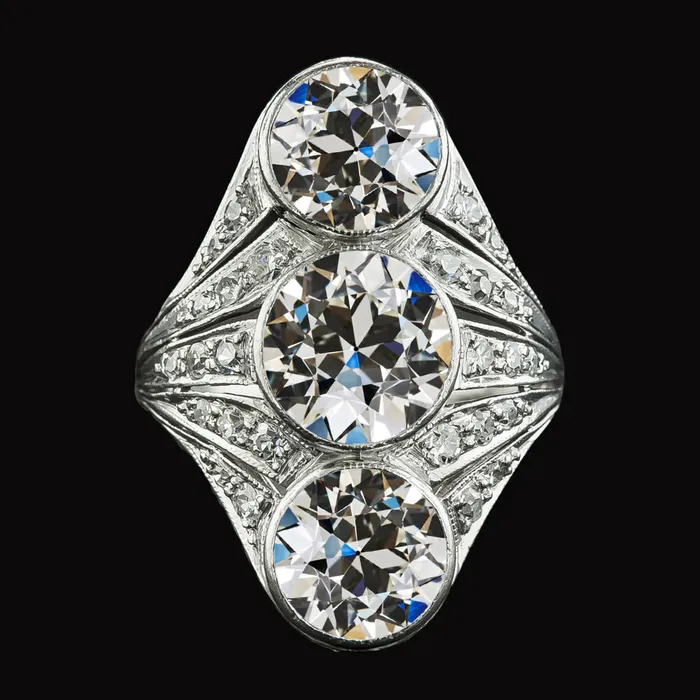 Rings HarryChadEntcom Like La Belle Epoque Jewelry Wedding Ring Old Mine Cut Real Natural Earth Mined Diamond Bezel Rings HarryChadEntcom Like La Belle Epoque Jewelry Wedding Ring Old Mine Cut Real Natural Earth Mined Diamond Bezel