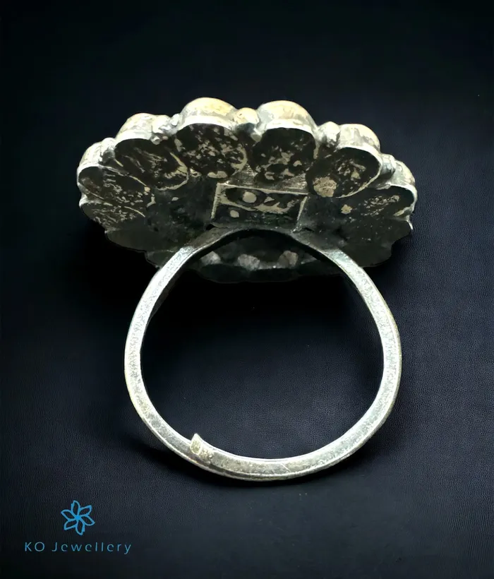 Rings The Hoovu Silver Kemp Finger Ring Temple