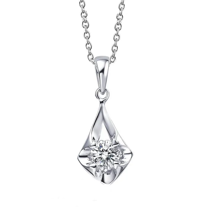 Round Cut 125 Carat Natural Earth Mined Diamond Pendant Necklace Gold White 14K GB Necklaces Round Cut 125 Carat Natural Earth Mined Diamond Pendant Necklace Gold White 14K GB Necklaces