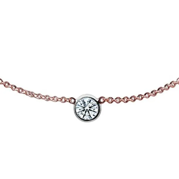 Round Natural Earth Mined Diamond Yards Necklace Rose Pendant 2 Carat White Gold 14K GB Necklaces Round Natural Earth Mined Diamond Yards Necklace Rose Pendant 2 Carat White Gold 14K GB Necklaces