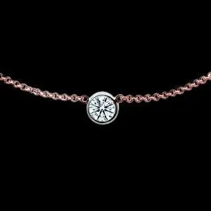 Round Natural Earth Mined Diamond Yards Necklace Rose Pendant 2 Carat White Gold 14K GB Necklaces Round Natural Earth Mined Diamond Yards Necklace Rose Pendant 2 Carat White Gold 14K GB Necklaces