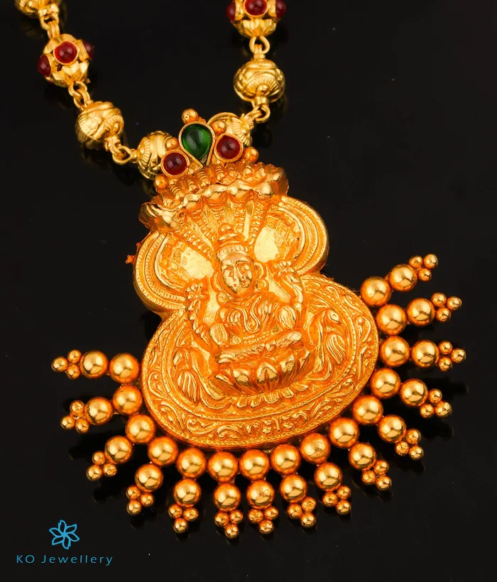 The DhanLakshmi Silver Mohanmala Necklace Silversmith Necklaces