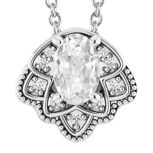White Gold Natural Earth Mined Diamond Pendant Oval Old Cut Butterfly Style 650 Carats HarryChadEntcom Necklaces White Gold Natural Earth Mined Diamond Pendant Oval Old Cut Butterfly Style 650 Carats HarryChadEntcom Necklaces