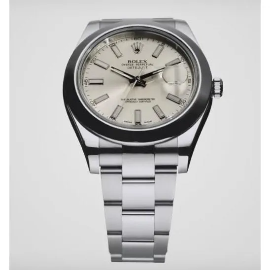 White Stick Dial Rolex Watch Stainless Steel Bracelet Datejust Ii GB Bracelets