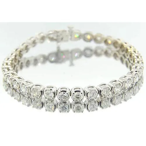 Women Natural Earth Mined Diamond Bracelet 850 Carats White Gold Jewelry 14K New GB Bracelets Women Natural Earth Mined Diamond Bracelet 850 Carats White Gold Jewelry 14K New GB Bracelets